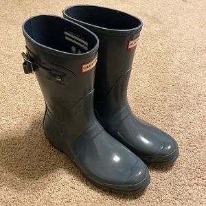 Gray Hunter Boots sz. Women 9